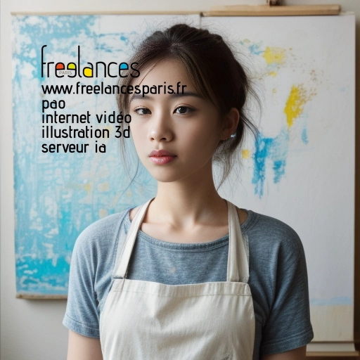 Pao internet vidéo illustration 3d serveur intelligence générative freelance paris studio de création OE2IXMR0